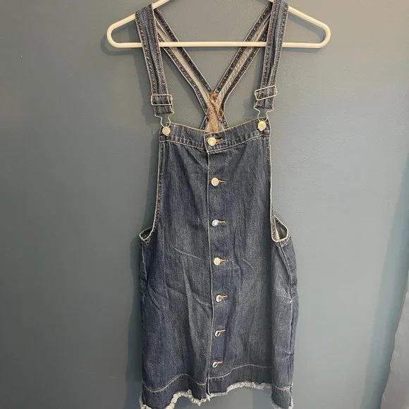 American Eagle Outfitters | Dresses | Ae Jean Overall Dress | Poshmark